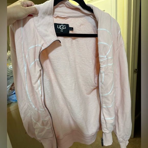 Ugg baby pink and red track jacket - Picture 5 of 6